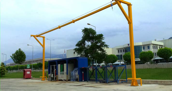 ARAÇ-EKİPMAN ÜSTÜ YATAY YAŞAM HATTI