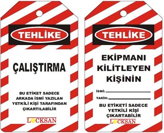 Kilitleme Etiketi