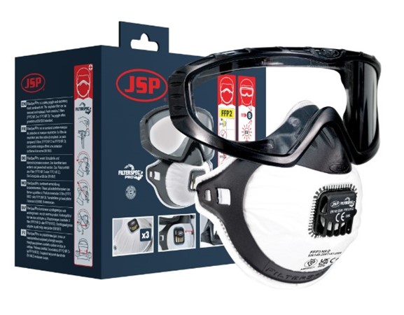 Filterspec® Pro Gözlük FFP3V Valfli